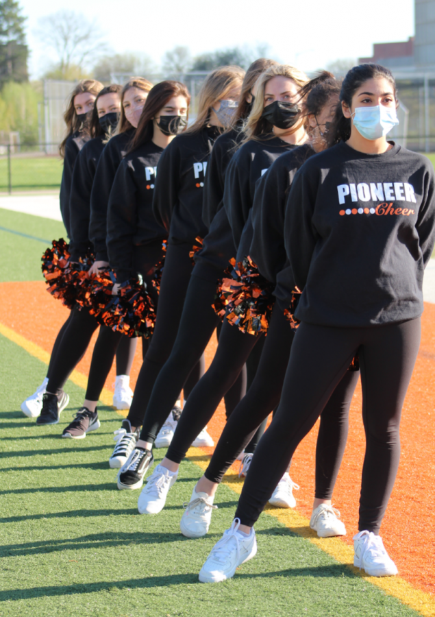 During Homecoming Court, Cheerleaders Varsity Team, performed before the announcement of the court members. “ I was very anxious when the seniors were opening their roses, Mona Alashkar said. Senior Captain, Taylor Berry, captain of the cheer squad, was later on announced as Homecoming Queen.